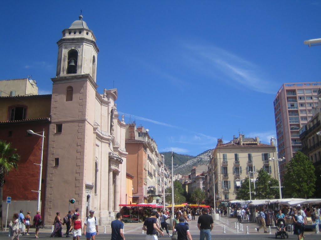 Toulon, approche du marché Cours Lafayette by mfe