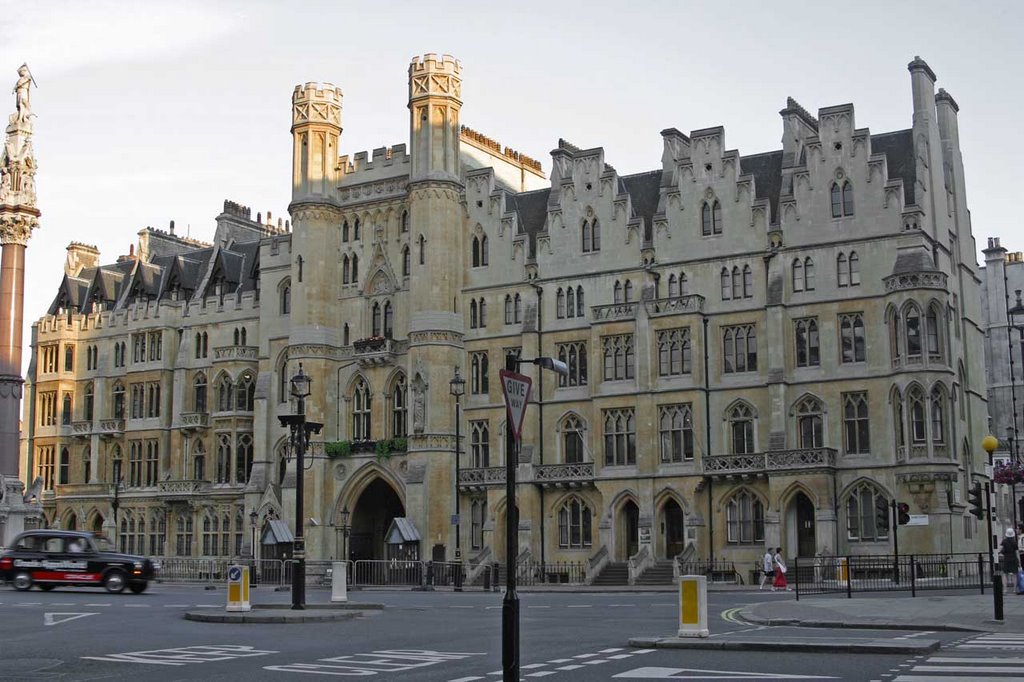 School Beside Westminster Abbey by Michel Lalonde