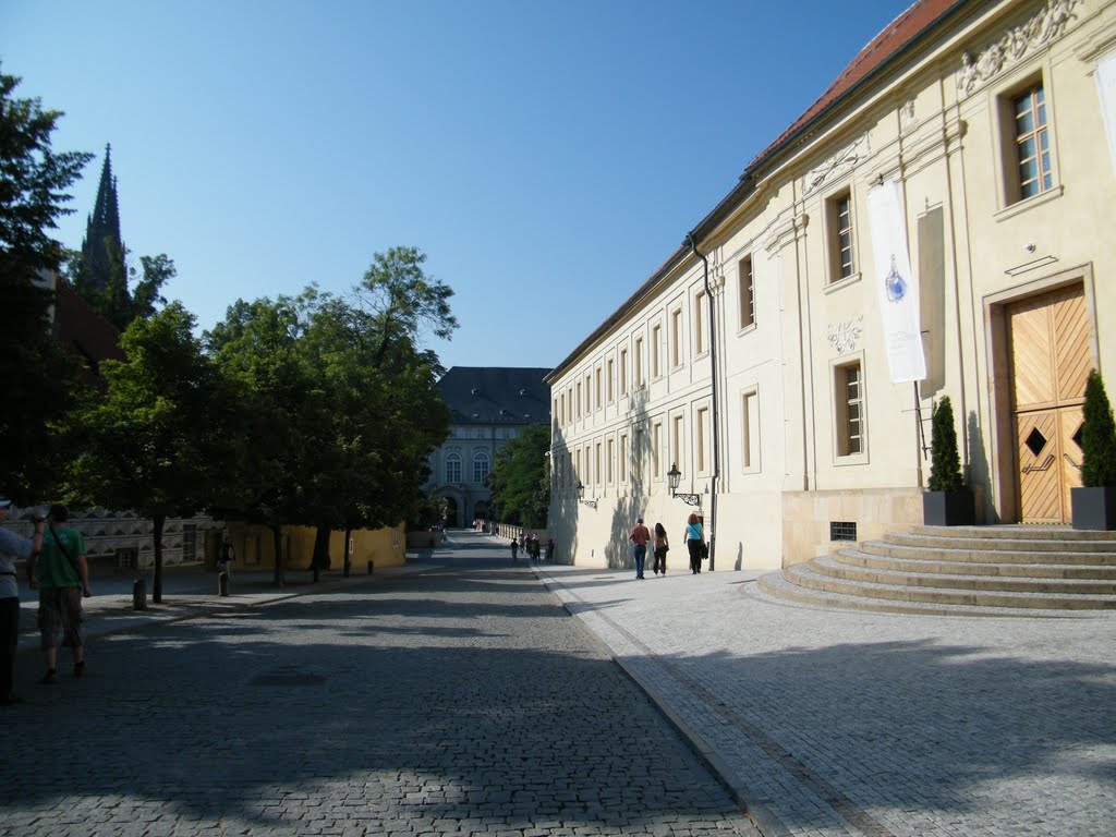 On the way to the Castle Bridge, Prague, august 2010 by Flavius Pătruți