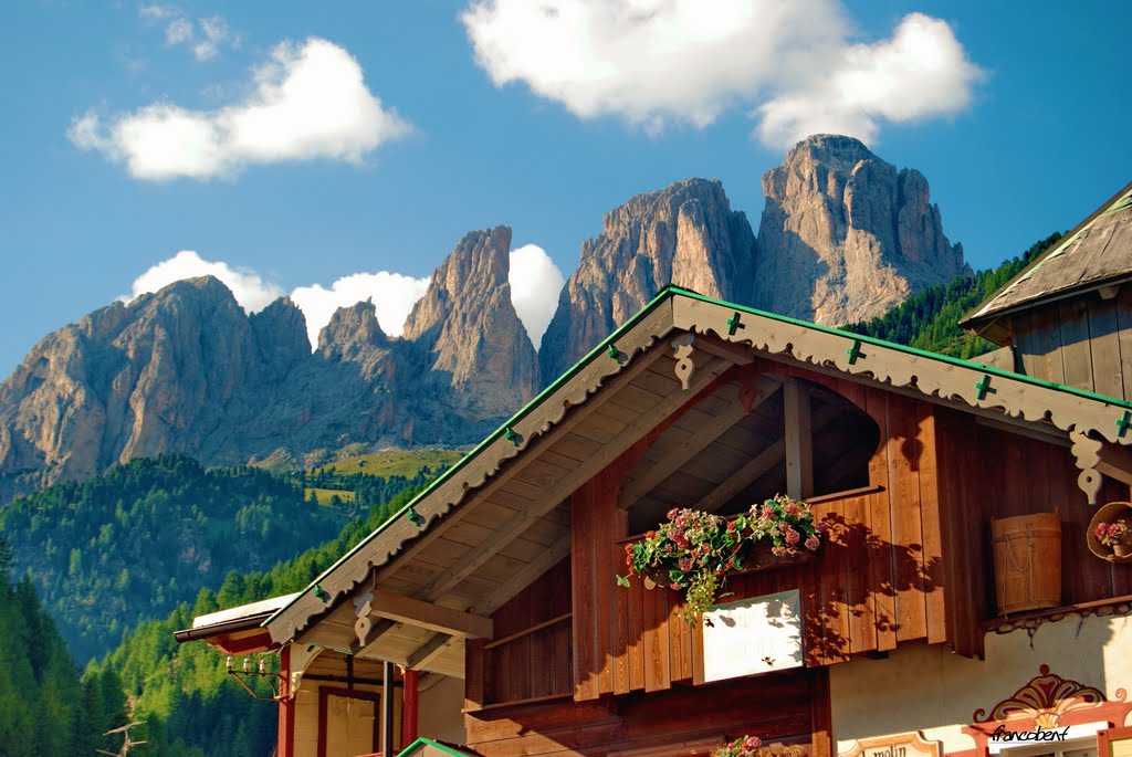 Dolomiti....Campitello di fassa by franco benf