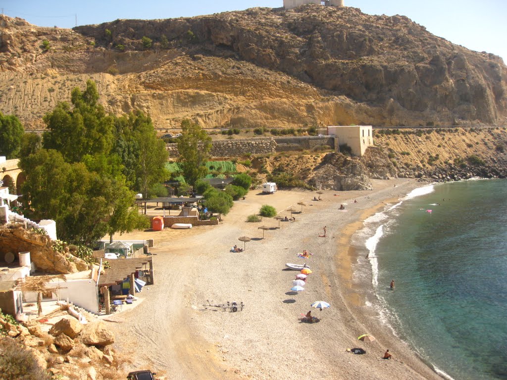 Playa de la garrofa (costa de almeria) by andarax