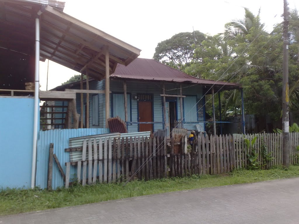 Casa en Cahuita unos años despues by Dennis Mendoza Obando