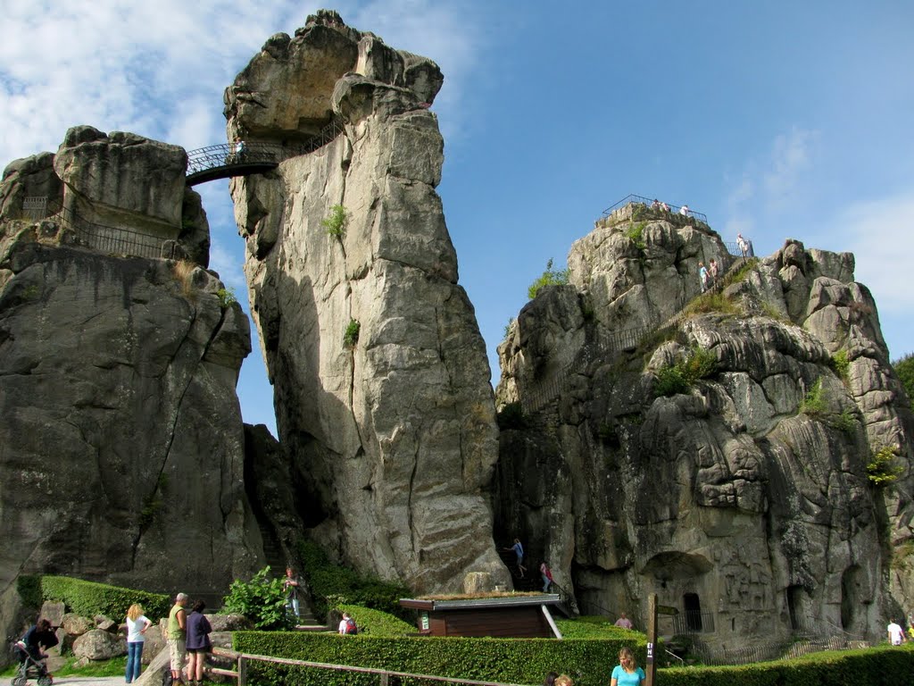 Externsteine by Frank Schreier