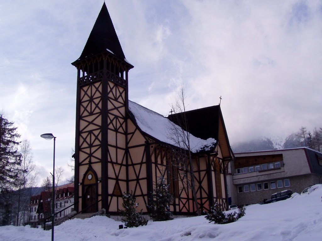 Starý Smokovec Wood Church by Bruno Esteves