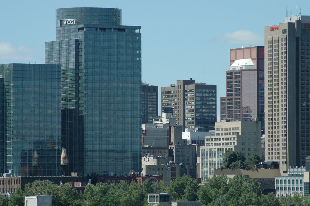 Montreal Downtown from Nordelec by Pascal Bouchard