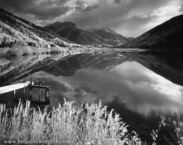 Crystal Lake Reflection by Brian Brewington