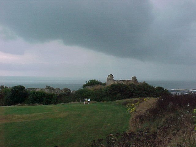 hastings castle by shabby9107