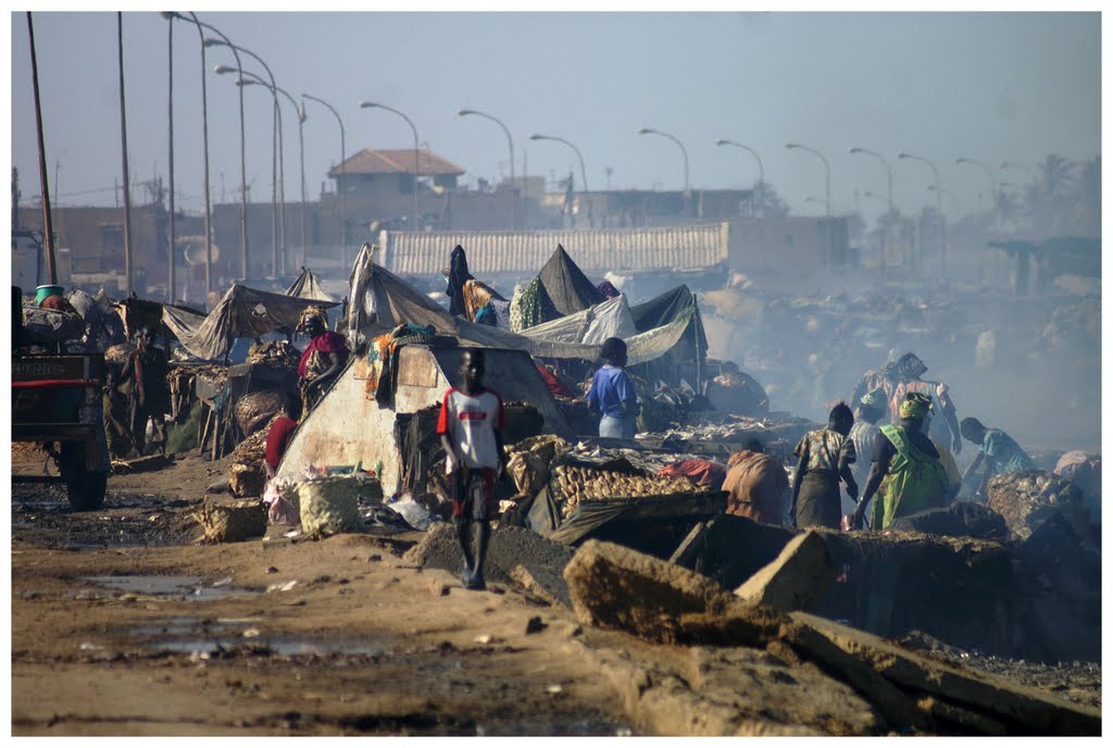 Fish market, St Louis Senegal by Laurens.de.Graauw