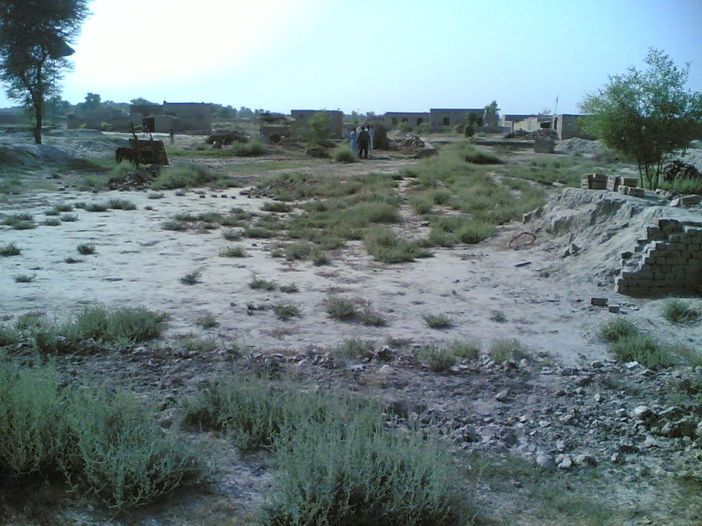 Village in Punjab by Abdul Razzak Lakhani