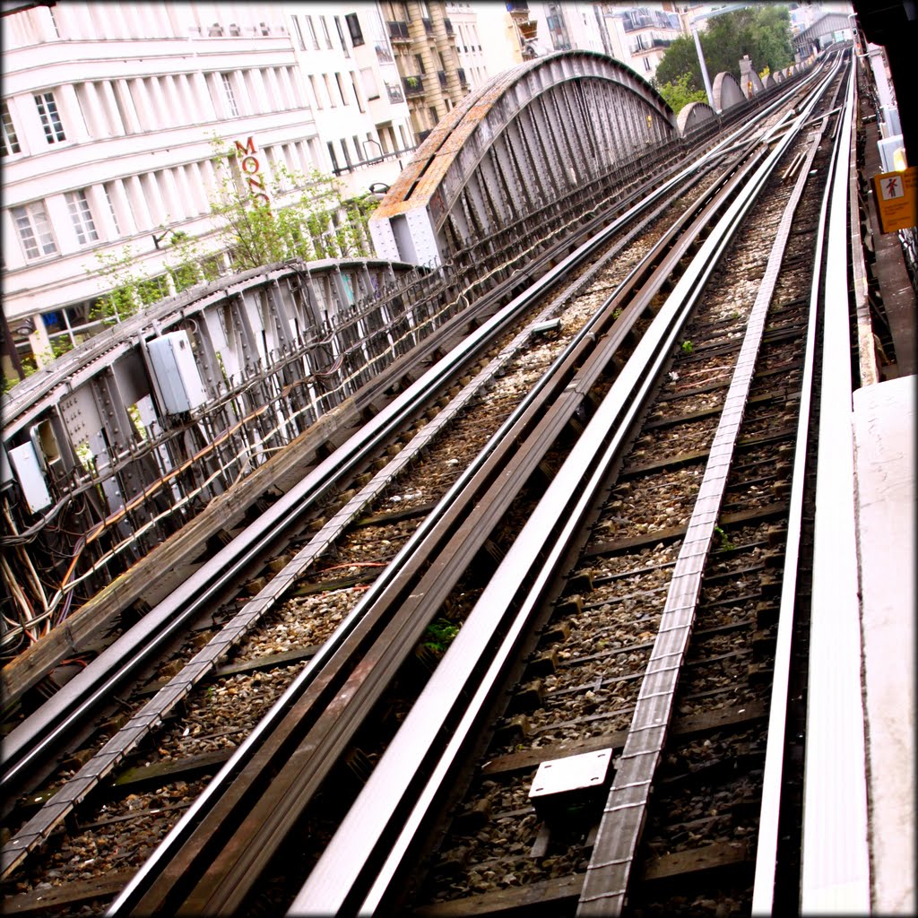 Metropolitana parigina sopraelevata, linea 6 by La Mugna