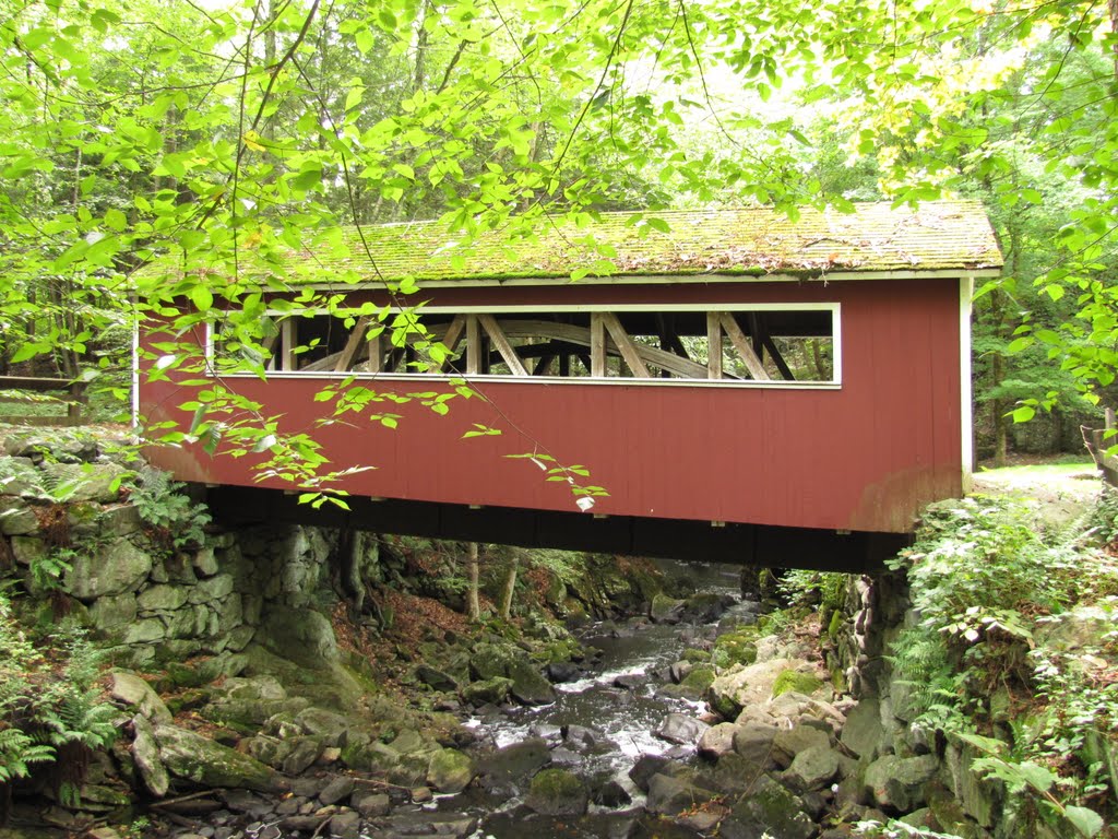 Burr Arch Covered Bridge by Chris Sanfino