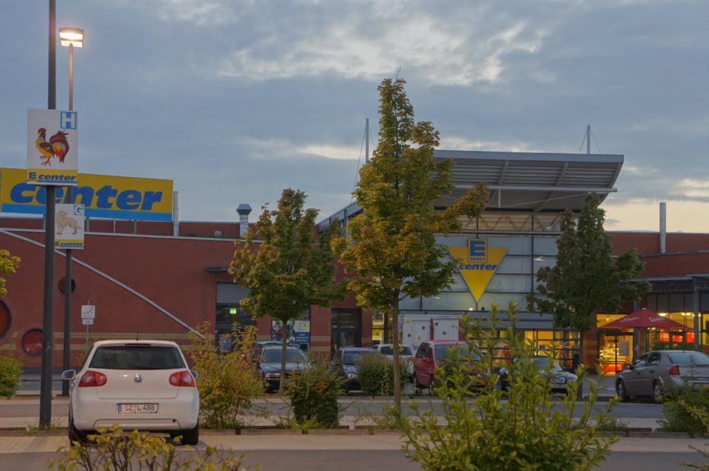 Gewerbegebiet, Salzgitter, Bahnhof, Edeka by ozett