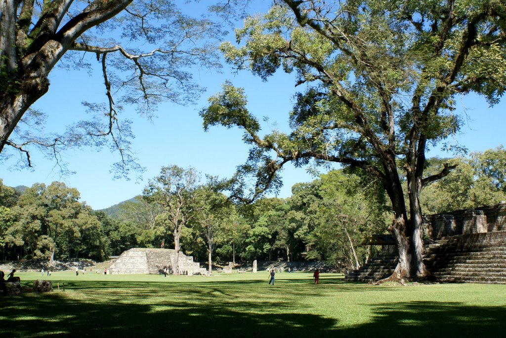 Ruinas de Copan - Gran Plaza by keitei