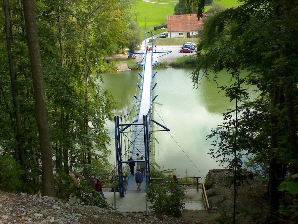 Hängebrücke Pfosen - Fischers (Einweihung: 10. August 2007) by piXLgames