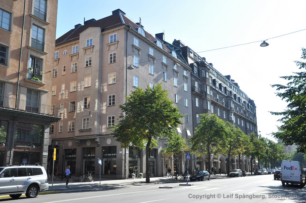 Birger Jarlsgatan / Rimbogatan, Östermalm, Stockholm by leif.spangberg