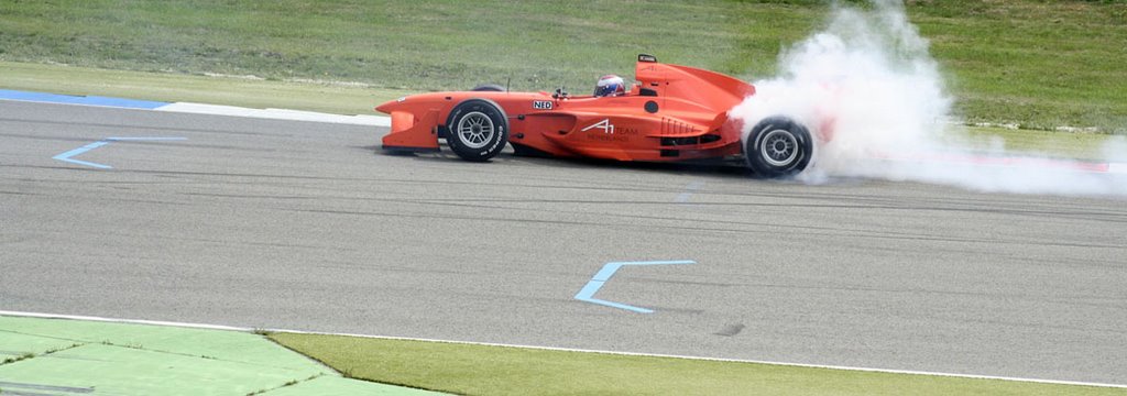 A1GP Jos Verstappen tijdens Rizla RacingDay 2006 by M.Lammerts