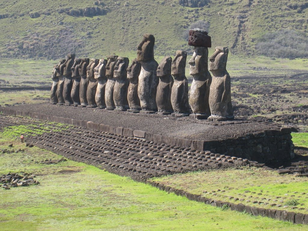 Ahu Tongariki by imhof