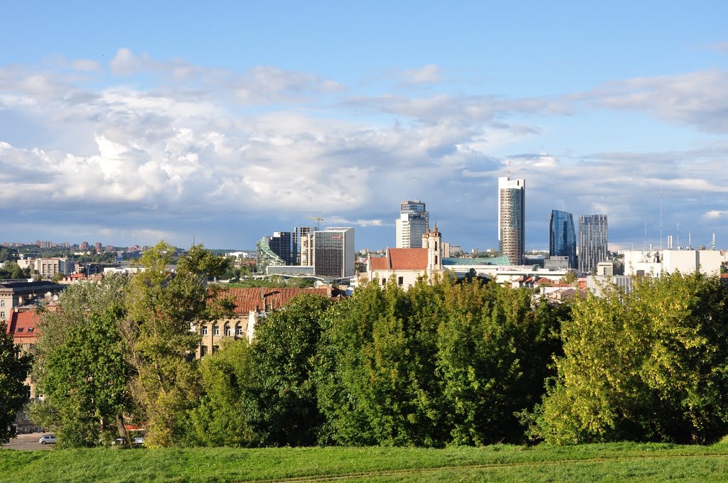 Vilnius - Blick vom Tauras Berg by roadrunner48