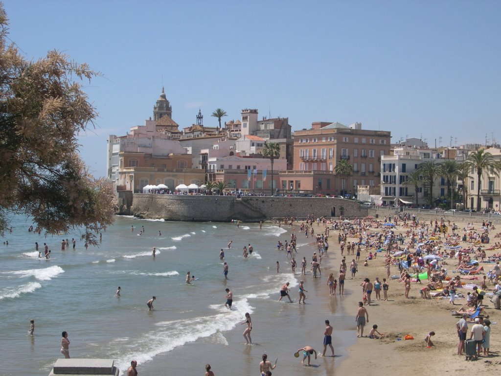 Playa de San Sebastian Verano by mfb46