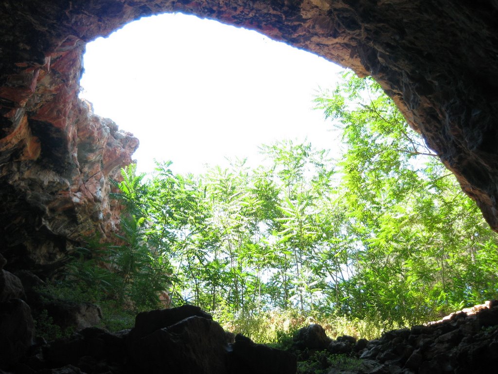 Inside the Cave of Skotino by Anton Ganthaler