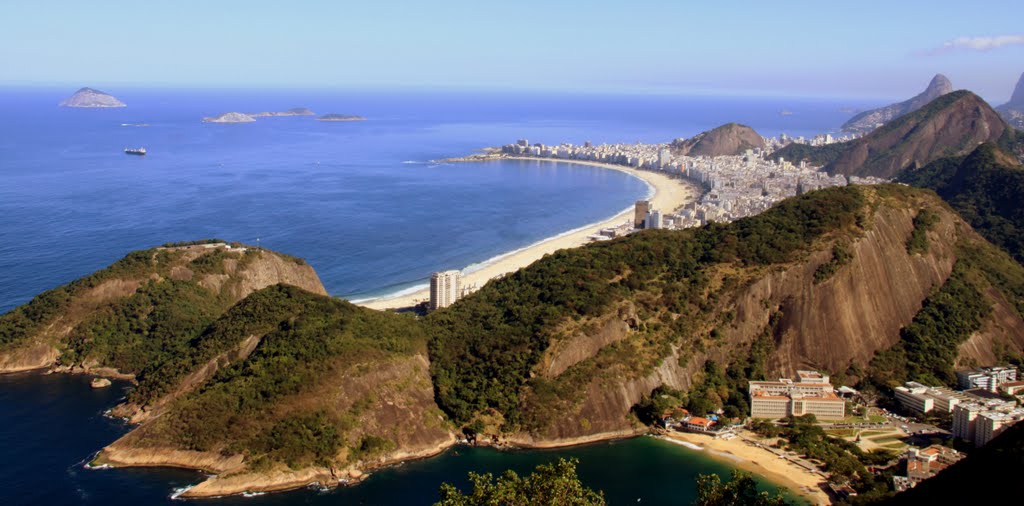 Copacabana dal Pan di zucchero by Lucio sassi