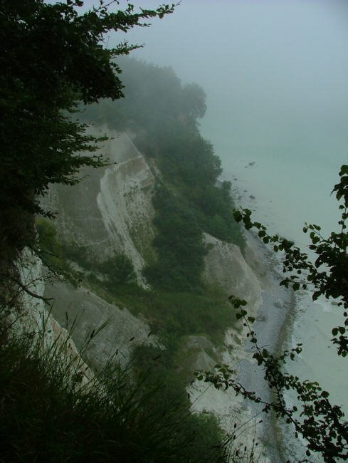 Wissower Klinken im Nebel by Ulf Tschech