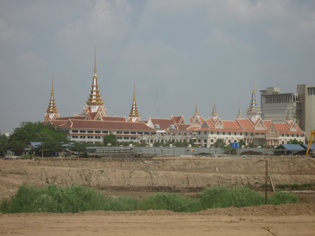 View From Koh Pich To West Bank by Boran P