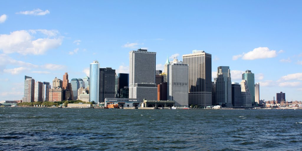 Manhattan from Governors Island by Sander de Jong