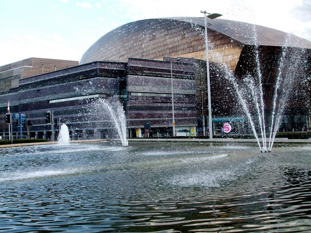 Millennium Centre, Cardiff, Wales by rustyruth