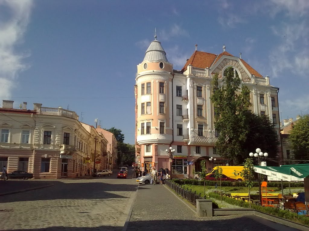 Philharmonic square by Rostislav Buchok