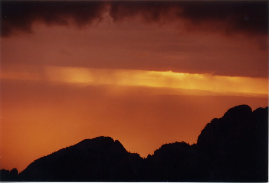 Stormy Sunset from Sandia Peak by PWSCapeCod