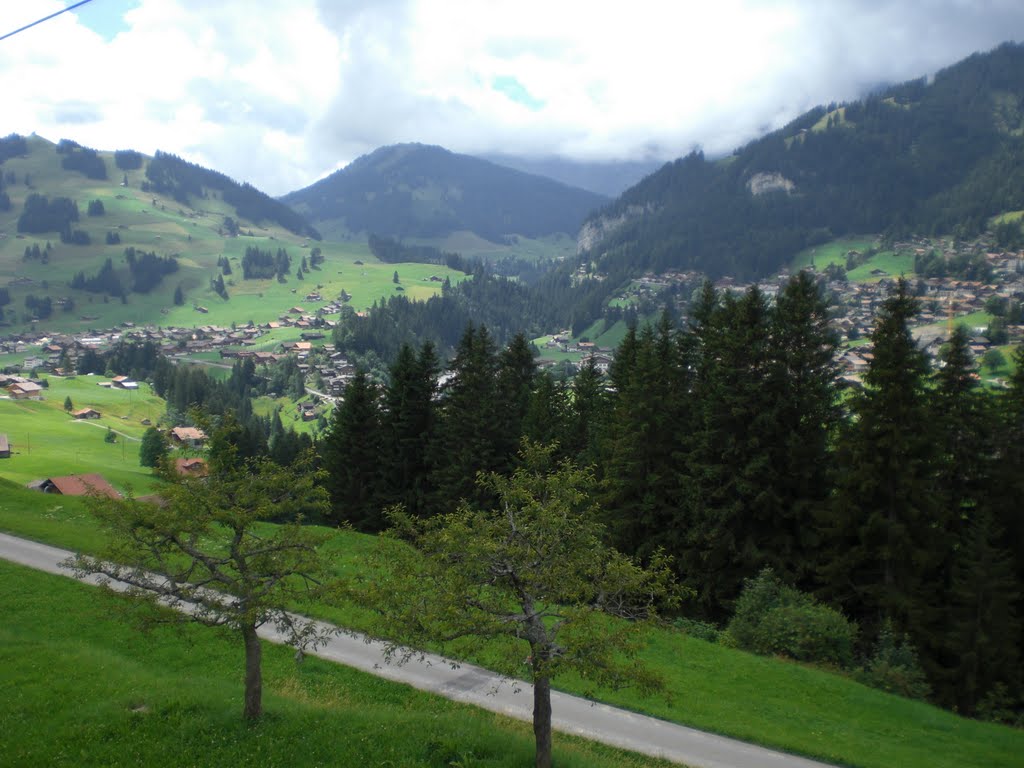 Adelboden from Our Chalet by rogerking