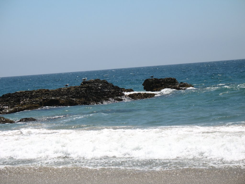 Ventura County Beach Rocks by jillheff