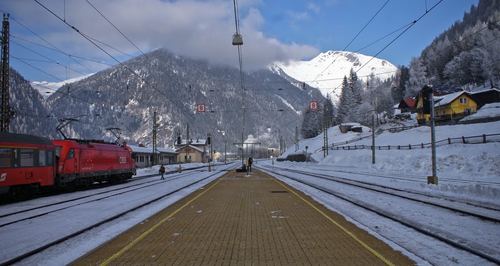 Train station, Mallnitz by Wakataka Society