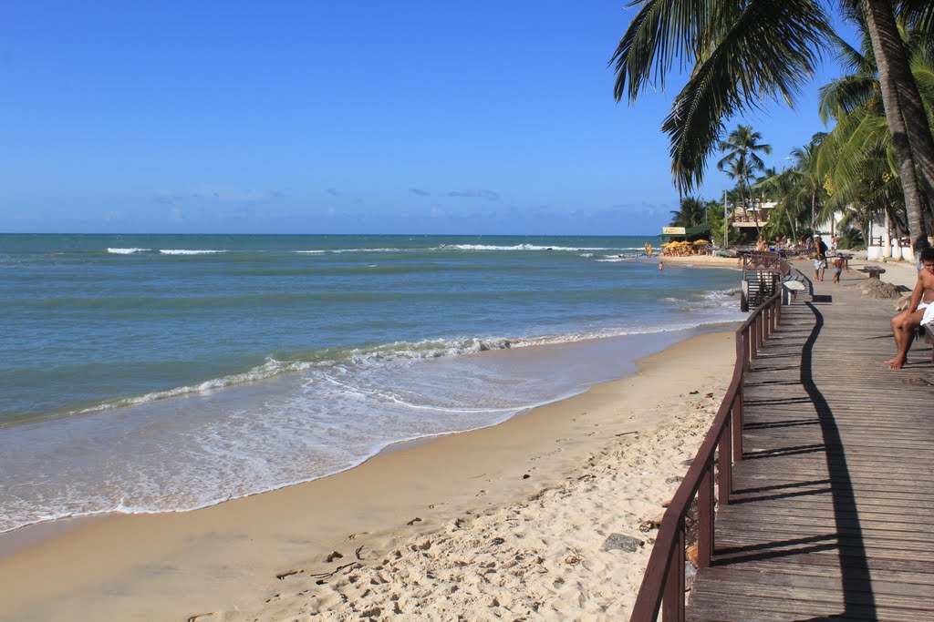 Praia do Centro em Pipa by Wilson Alcaras