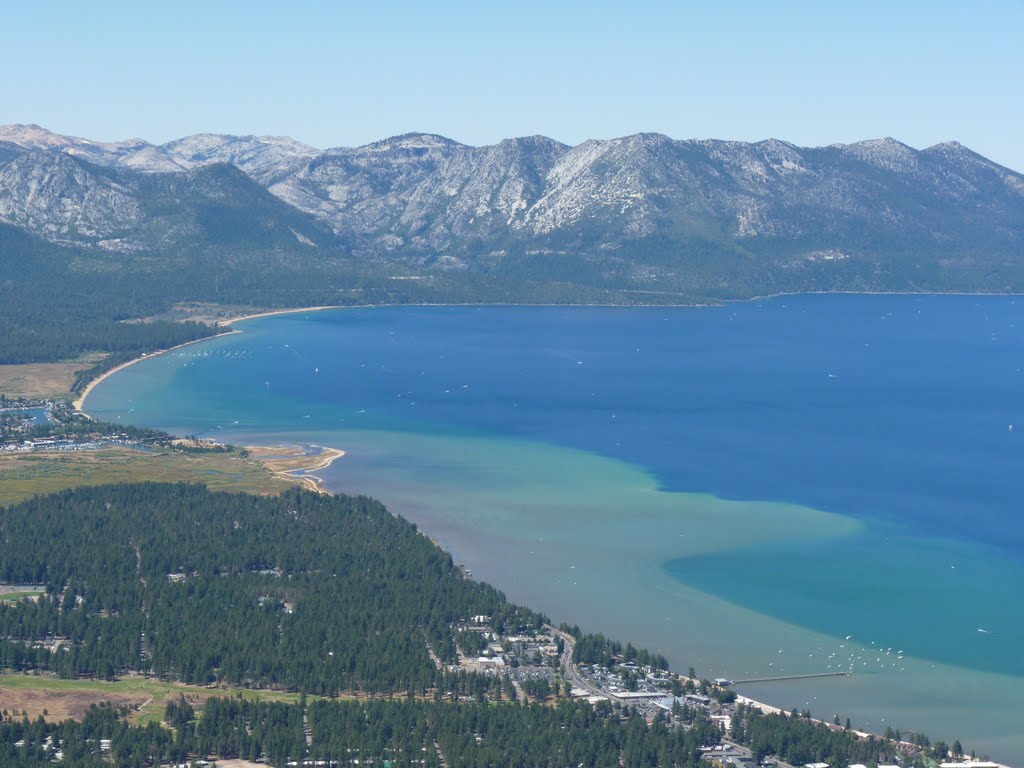 Southern Shore - Lake Tahoe from Heavenly Resort by Steven James