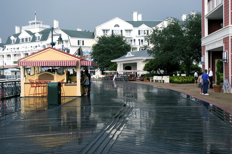 Boardwalk after the rain by andrei197