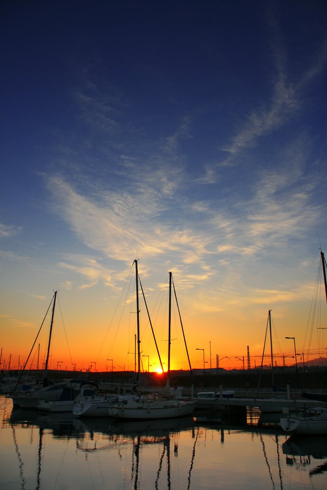 Badalona, Barcelona, Spain by alexCastella