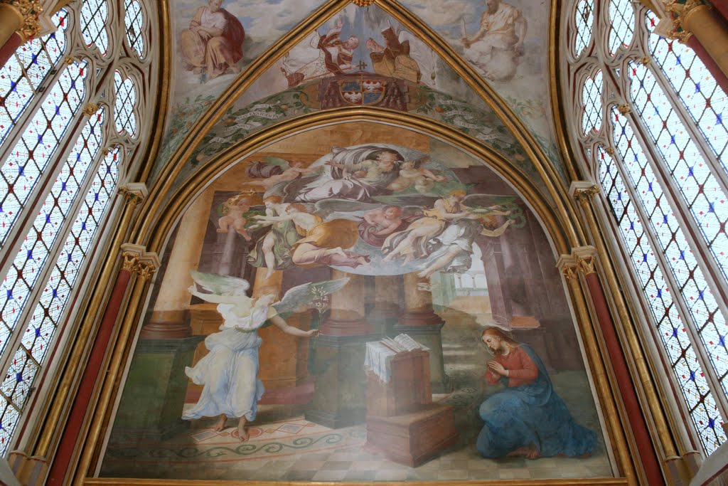 Chapelle Abbatiale Sainte-Marie, Abbaye Royale de Chaalis, Fontaine-Chaalis, Oise, Picardie, France by Hans Sterkendries