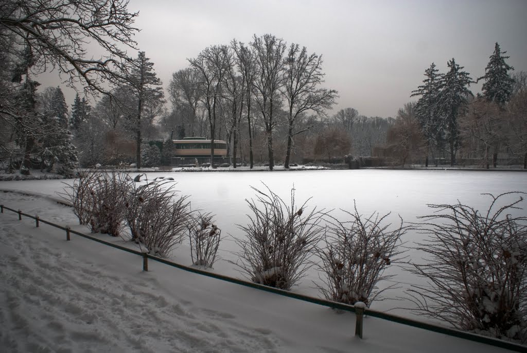 Maximir park in winter by Wakataka Society