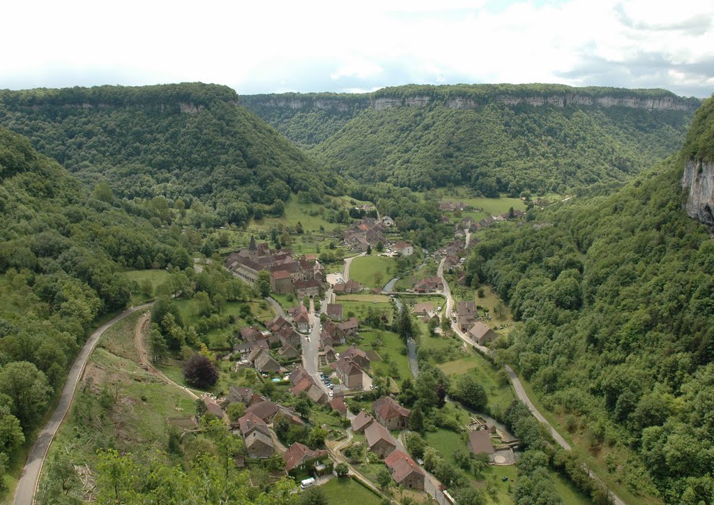 Baume-les-Messieurs, Jura, France by Scott Nova