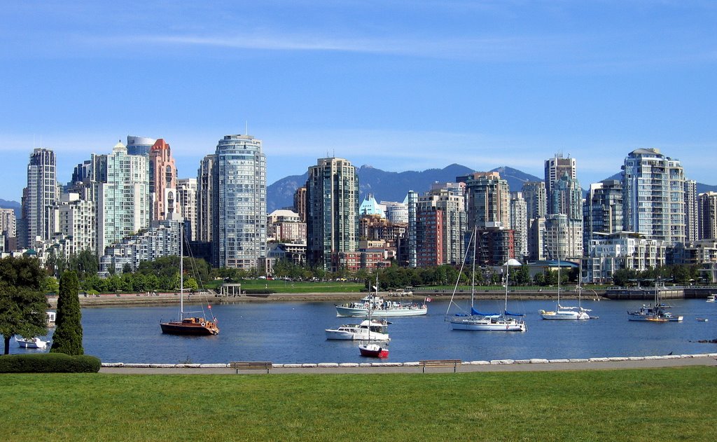 False Creek with view onto Yale Town by Oliver Herz