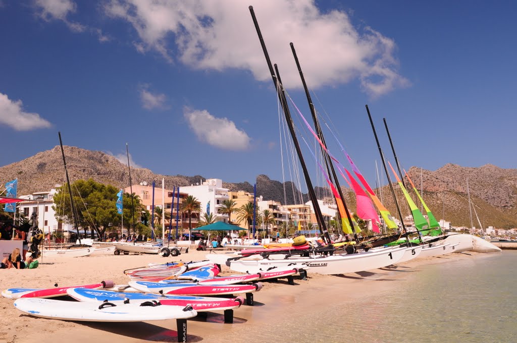 Port De Pollenca Beach by isobelsdad