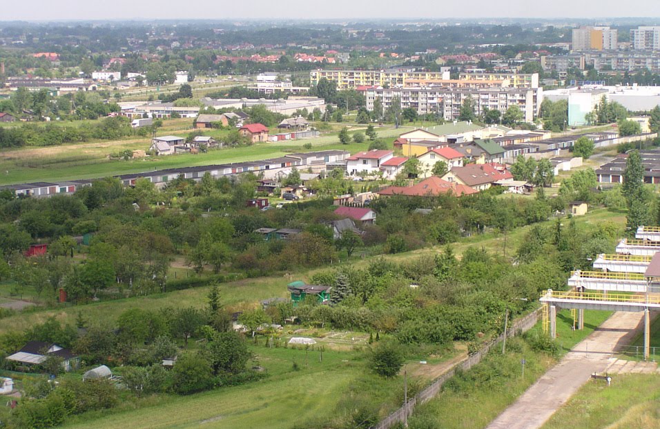 Piotrkow Trybunalski from the air, Belzatka, 07.2010 by Mariusz Bladek