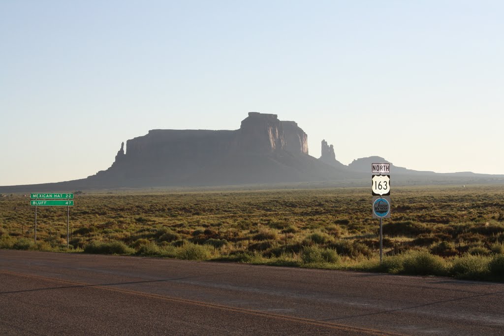 Utah border sunrise Hwy 163 by Martin Appleby