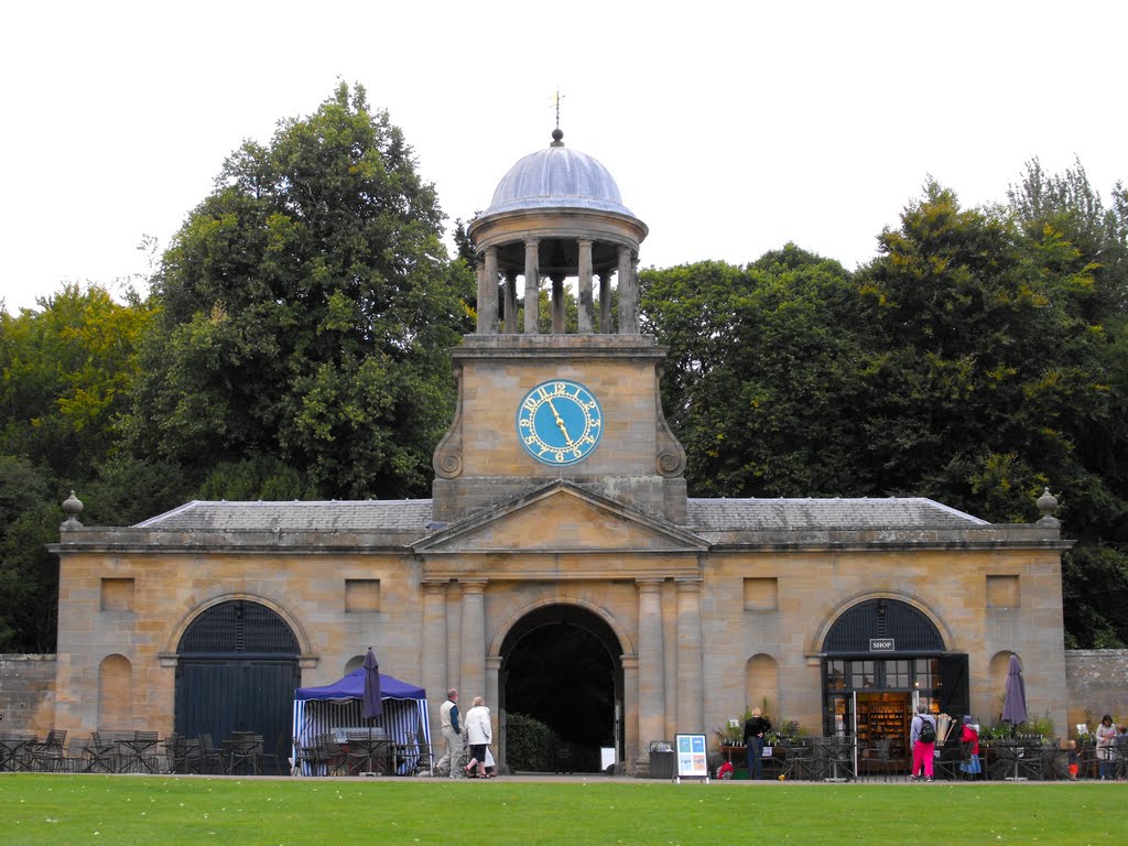 WALLINGTON HALL CLOCK TOWER ENTRANCE by Tyne Decca