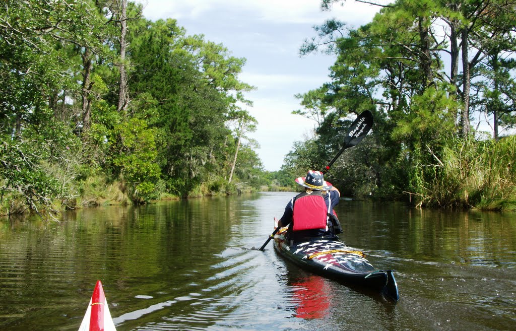 On the way to Kitty Hawk - Flagship Kayak Team by Flagship Kayaks USA