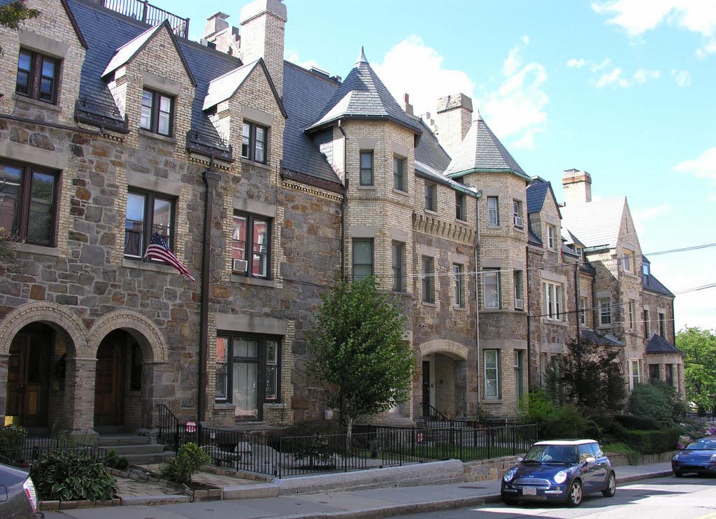 Beaconsfield Terrace, built early 1890s by David Coviello