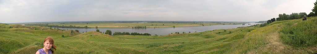 Панорама р. Оки в с. Константиново Рязанской обл. by Андрей Силаев