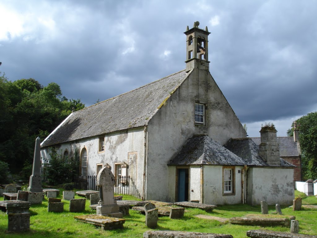 Fifer At Cromarty East Church by Geo Stewart